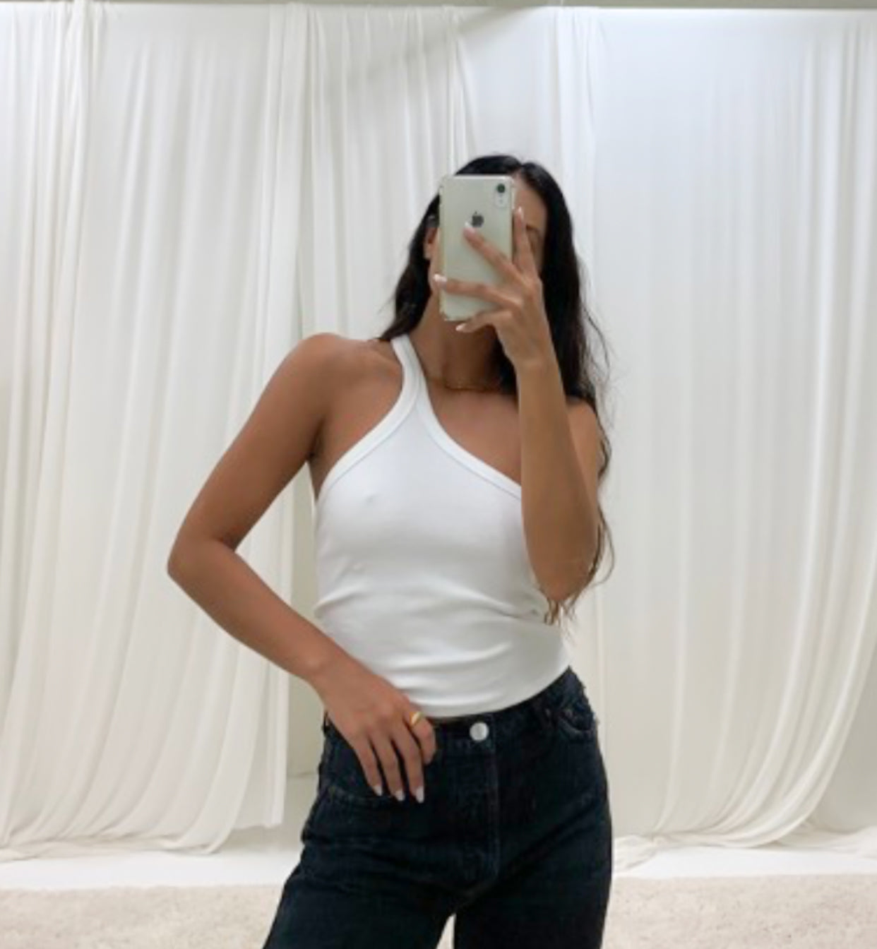 SINGLE STRAP TOP