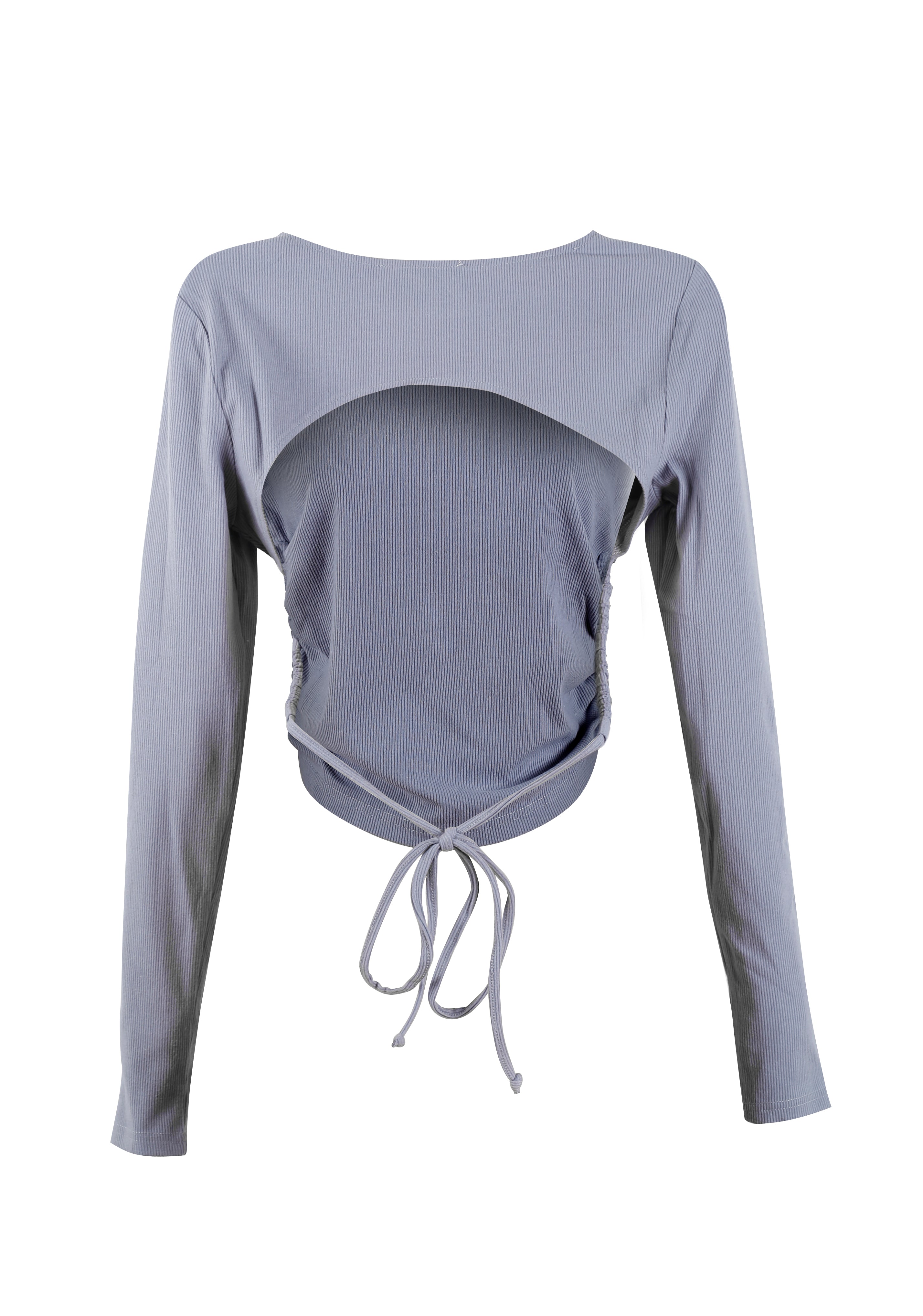 OPEN BACK CROP TOP