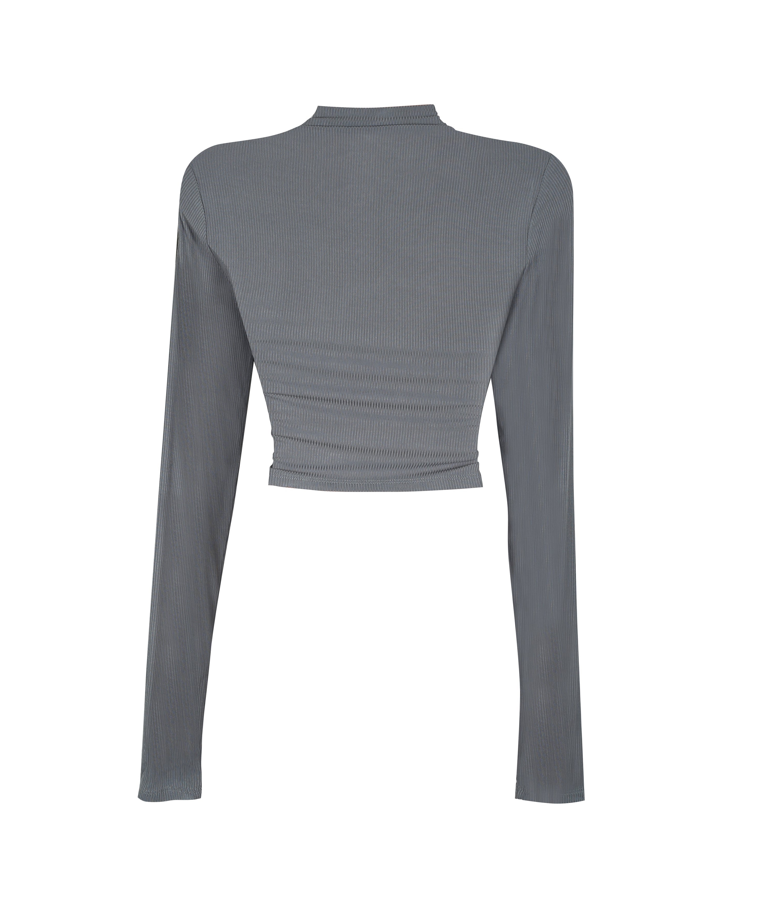 FRONT DRAPE CROP TOP