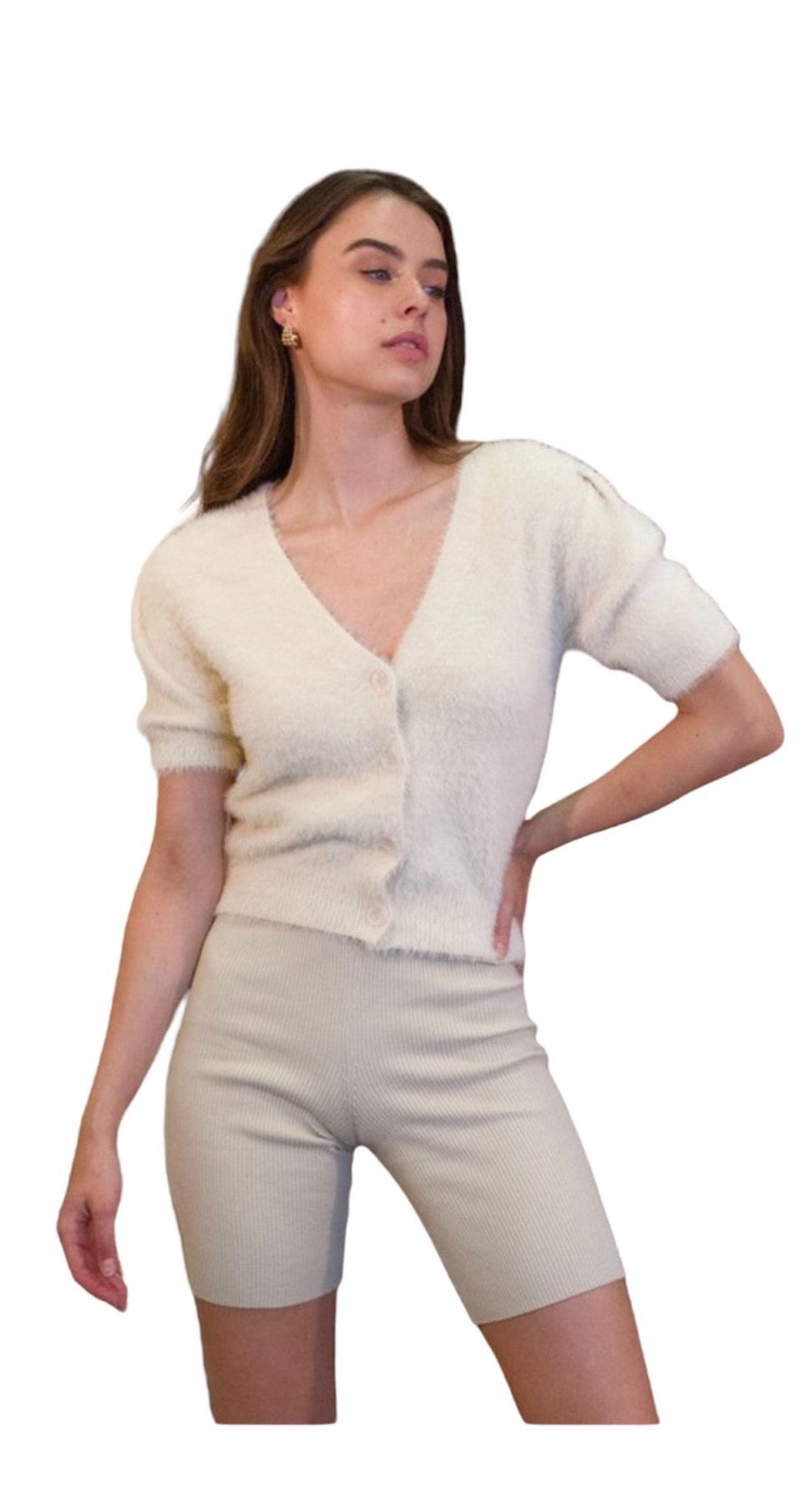 FUZZY CARDIGAN