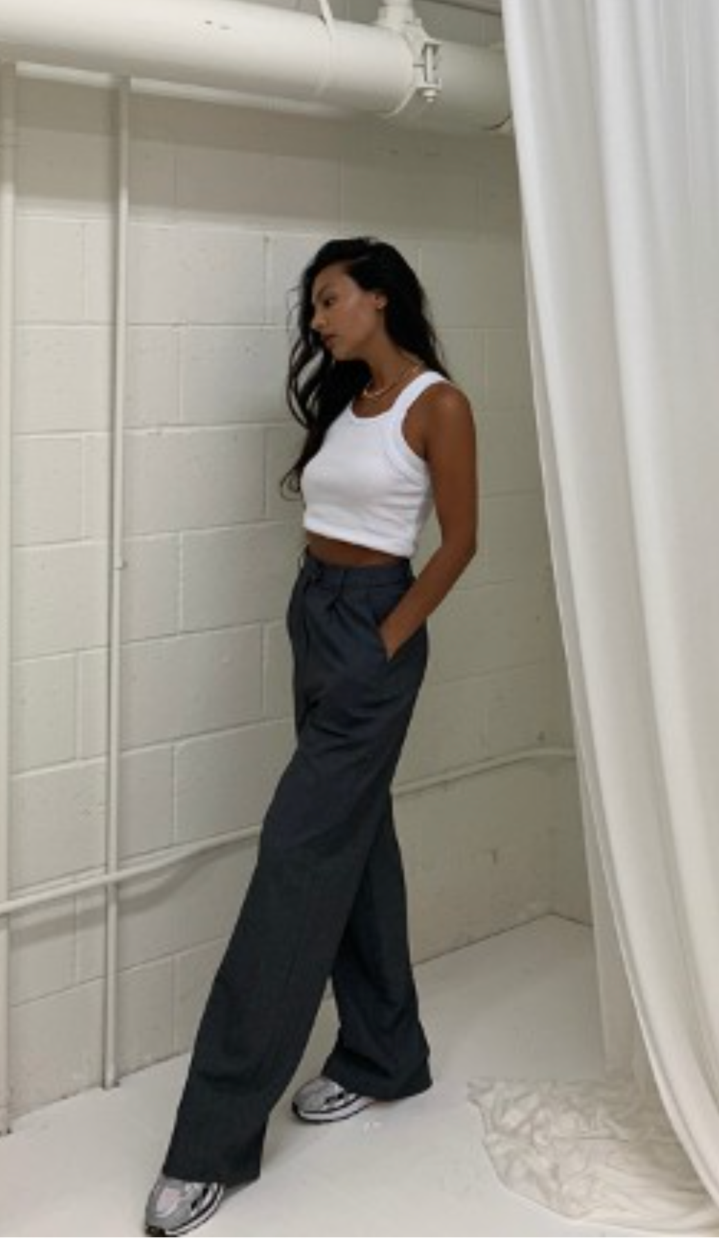 STRAIGHT LEG DRESS PANTS