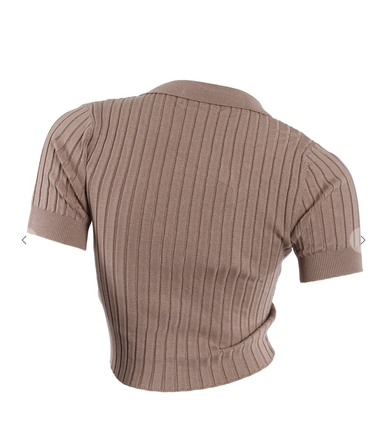 COLLAR CROP TOP